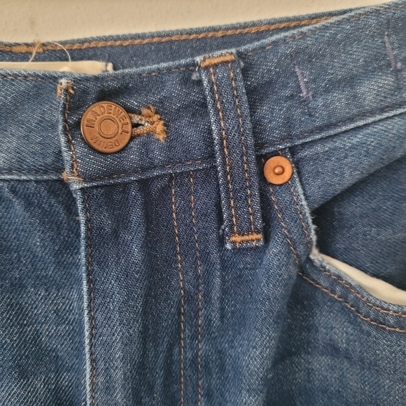 Madewell Baggy Straight Leg Jeans  Mom jeans Size 24 - Picture 7 of 14